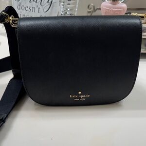 Kate Spade Elegant Black Crossbody Bag